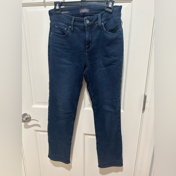 NYDJ SHERI ANKLE JEANS, SIZE 4 - Picture 1 of 8